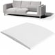 thumbnail image 1 of Inserción de soporte para el asiento de espuma de alta densidad | Cojín curvo para sofás caídos y sofás Actualización de esponja firme | 50x50x5cm | 1 Pieza | Negro, azul, gris, blanco, 1 of 6