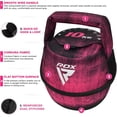 thumbnail image 4 of RDX Kettlebell Weights Sandbag with Handle, Fitness Strength Training Weight Lifting Bodybuilding Workout, Swings Squats Snatch Deadlift Thruster, Available In 4 6 8 10 12KG, 4 of 5