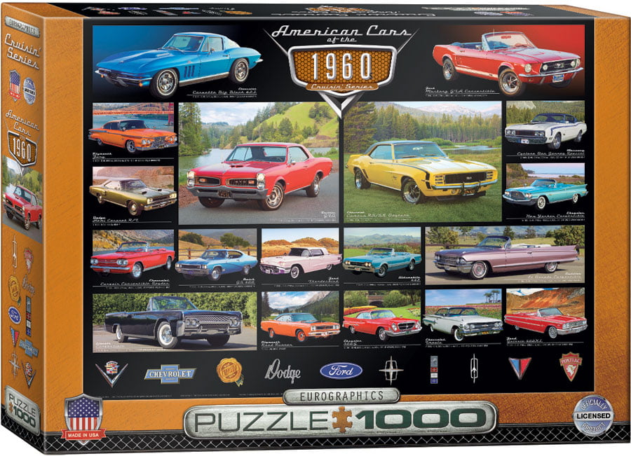 EUROGRAPHICS JIGSAW PUZZLE CRUISIN' SERIES AMERICAN CARS OF THE 1930'S 6000-0674 