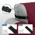 thumbnail image 4 of SHANNA 1/2/3 Seater Quilted Sofa Couch Cover Pad Water Resistant Slipcover Furniture Protector Pet Mat for Kids Dogs Pets（Wine Red）, 4 of 11