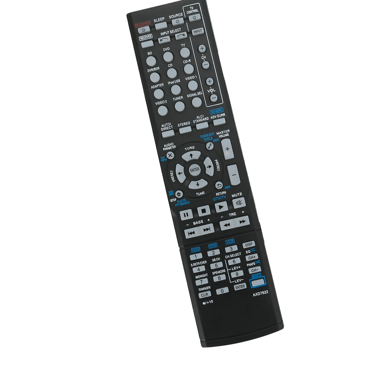at lege gnier announcer New Replaced Remote Control AXD7622 Fit for Pioneer AV Receiver VSX-821 VSX-821-K  VSX-921 VSX-921-K - Walmart.com