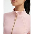 thumbnail image 4 of Women Golden Full Zip Up Workout Cropped Jackets Lightweight Athletic Yoga Tops, 4 of 11