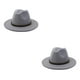 thumbnail image 1 of Sombrero Sonducket con hebilla de cinturón grande Gris claro 58cm, 1 of 6
