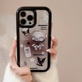 thumbnail image 2 of Cute Cartoon Anime Role Kulomi Bracket Phone Cases for IPhone 11 12 13 14 15 Pro Max Soft Anti-fall Protect Cover with Lanyard, 2 of 6