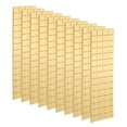 thumbnail image 1 of Uxcell 10 Hojas 1200 Pcs 10x10mm Azulejos de Mosaico de Espejo Autoadhesivos, Dorado, 1 of 7