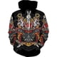thumbnail image 3 of Sudadera con capucha de anime 3D más nueva y popular, sudadera de samurái japonesa, jersey negro de moda para hombres y mujeres, ropa de otoño y primavera para hombres, 3 of 5