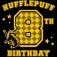 thumbnail image 2 of Boy's Harry Potter Hufflepuff 8th Birthday  Graphic Tee Black X Large, 2 of 5