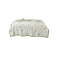 thumbnail image 2 of Yhmxh Edredón ligero de verano con estampado de tréboles, 150 x 198 cm, manta suave, transpirable y refrescante, lavable a máquina, edredón para todas las estaciones para cama, sofá, habitaciones c, 2 of 5