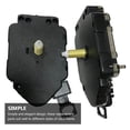 thumbnail image 3 of WHAMVOX Clock Wall Extended Movement Hanging Clock Mechanism 10.9X5.6X2.15CM Black, 3 of 8