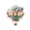 A, variant on 2D Acrylic Hot Air Balloon Ornament Shatterproof Hanging Pendant Wall Window Decor For Wedding Party Bedroom Living Room Holiday Gift Display