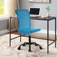 thumbnail image 2 of NiamVelo Mesh Office Chair Ergonomic Computer Desk Chair with Lumbar Support, Adjustable Swivel Rolling Chair Armless for Adult, Blue, 2 of 8
