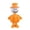 Black C, variant on Halloween Pumpkin Statue Resin Smiling Jack O Lantern Man Decor 7.9 inch 1 Pack Indoor Desktop Ornament for Home Yard Party Halloween Holiday Themed Decoration Festive Gift for Friends