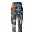 thumbnail image 4 of Women's Capris with Pockets Plus Size Under $10 Breathable Summer Loose Comfort Fit Printed Capris Pants, 4 of 5