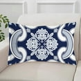 thumbnail image 4 of Cotton Linen Rectangular Decorative Throw Pillow Cover Case 30*50 cm - style4, 4 of 5