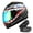 Shark Black + CE04, variant on WOW Youth Motorcycle Full Face Helmet Street Bike BMX MX Kids B15 Matt Black + MX Skeleton Glove Bundle