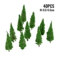 thumbnail image 2 of Bgsha Mini Model Trees Model Train Scenery Mixed Miniature Trees Artificial Wargame Trees Model Railroad Scenery Diorama DIY Crafts Scenery Landscape 40 Pcs, 2 of 6
