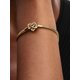 thumbnail image 4 of Pandora Pulsera de Cadena de Serpiente con Cierre de Corazón Infinito Brillante, Oro 563758C01, con Caja de obsequio (18 Cm), 4 of 5