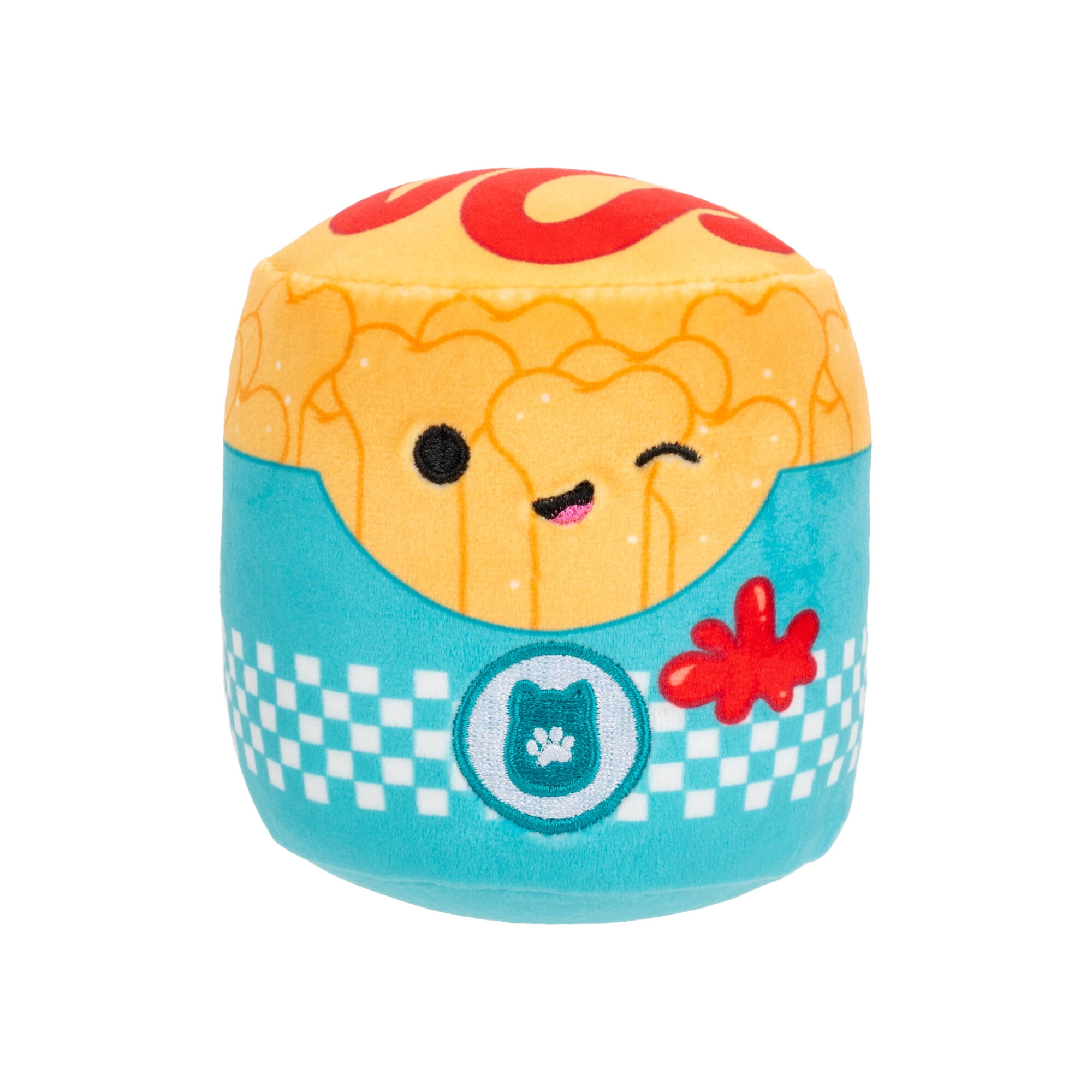 Karl Hot Dog + Frannie Fries Chew Mees by Original Squishmallows Pet Toy 2-Pack