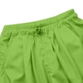 thumbnail image 6 of CPNG Girls' Summer Fashion Cargo Pants Elastic High Waist Wide Leg Baggy Multi-Pocket Cargo Sweatpants Casual Jogger(Light Green,11-12 Years), 6 of 9