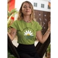 thumbnail image 2 of For A Reason Daisy T-Shirt Women -Image by Shutterstock, Female Small, 2 of 4
