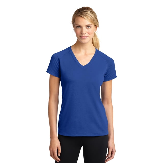 Sport-Tek® Ladies Ultimate Performance V-Neck. LST700 deporte-tek LST700