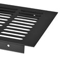 thumbnail image 4 of 2Pack Rectangle Ventilation Grille Aluminum Alloy Mesh Air Vent Cover, 450x150mm, 4 of 6