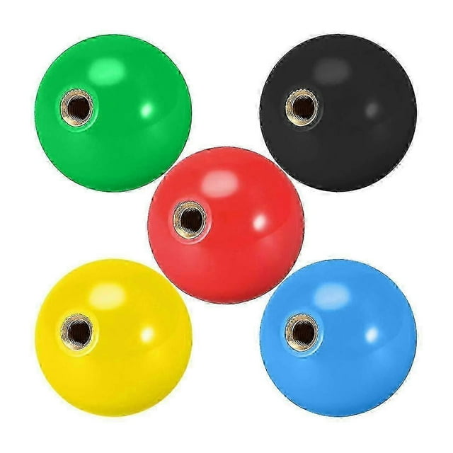 5-pack 35mm Joystick Ball Tops M6 Easy-install Arcade Game Pc Game Joysticks Replacement Parts 5 Co