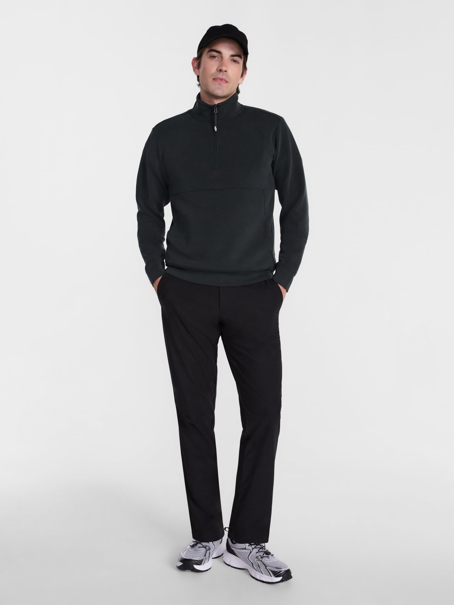 Avia Men's and Big Men's Hybrid Flex Tricot Pants, 31" Inseam, Sizes 30-44
