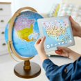 thumbnail image 4 of SJSMARTGLOBE with Interactive APP & LED Illuminated Constellations at Night, US-Patented STEM education 10" World Globe with Detailed map, 4 of 6
