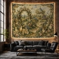 thumbnail image 6 of Rabbits Beneath a Rose-Covered Arch, Romantic Vintage Art for Cottagecore Fans, Garden Wall Art, Mother'S Day Gift, Tapestry Wall Hanging for Bedroom and Living Room, 6 of 7