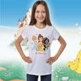 thumbnail image 5 of Disney Princess Cinderella Belle Jasmine Be True To You Graphic Print T-Shirt, 5 of 7