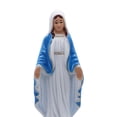 thumbnail image 3 of Figura de la Virgen María de plástico, ideal para regalar. Escultura religiosa católica de la Virgen María. Los 35x13cm B, 3 of 6