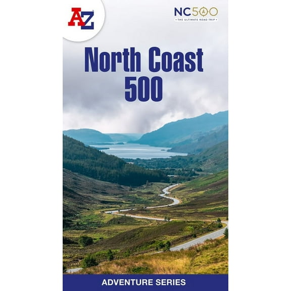 Z Adventure North Coast 500 Adventure Atlas, (Paperback)