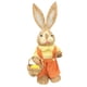 thumbnail image 5 of Conejito de Pascua de paja de 35 cm, figura de pie, accesorios de fotografía hechos a mano, encantador Estilo E, 5 of 9