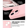 thumbnail image 3 of Compatible with iPhone 15 Case,Upgrade Liquid Silicone,with 2× Screen Protector[Enhanced Camera Protection][Scratch-Resistant Soft Microfiber Lining] Slim Cover Phone Cases (Pink), 3 of 12