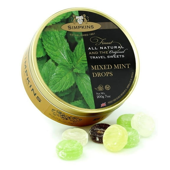 Simpkins Mixed Mint Drops 200g (Pack of 2)