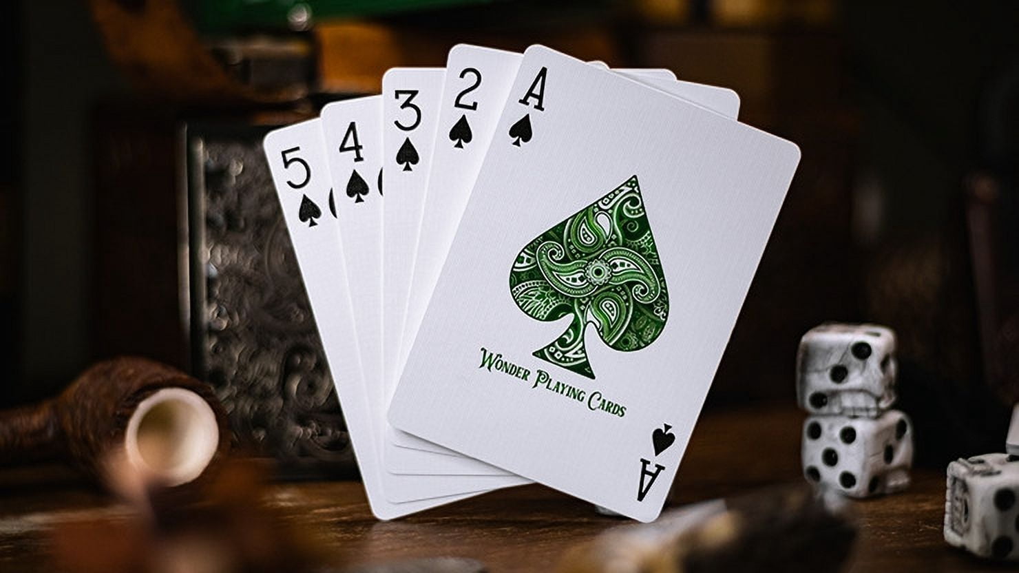 Emerald Wonder Playing Cards by Wondercraft X Chris Hage