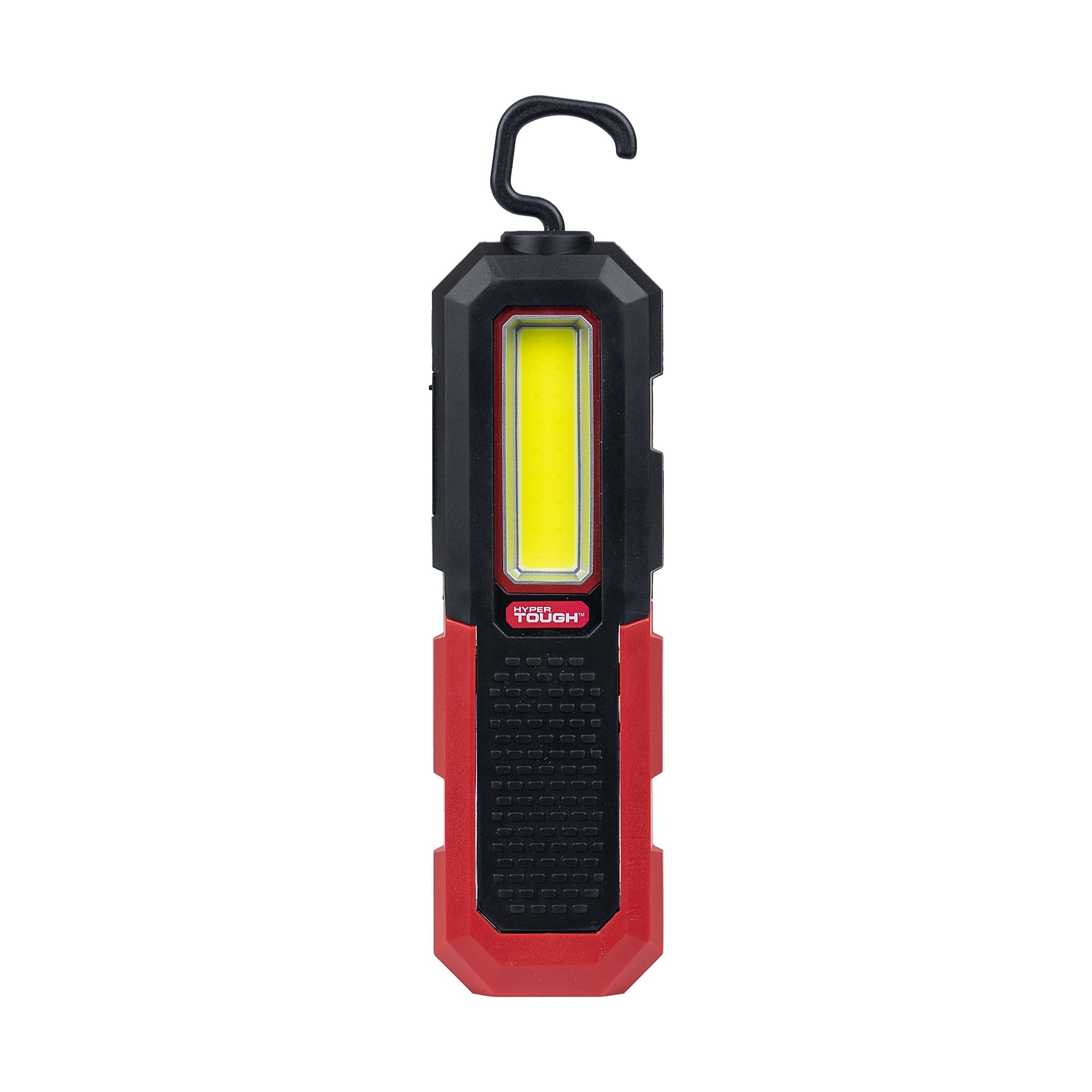 350 lumens led rechargeable utility hot stick flashlight Hyper Tough 350 Lumen Rechargeable LED Work Light with 2-in-1 Spot and Area  Features and Magnetic Base