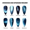 thumbnail image 6 of Cat Eye Nail Magnet Stick, Strong Magnetic Wand for Creating 3D Cat Eye Galaxy Magnetic Nail Art, Portable Nail Art Tool for Gel Polish Manicure, Home & Salon Use, 6 of 6