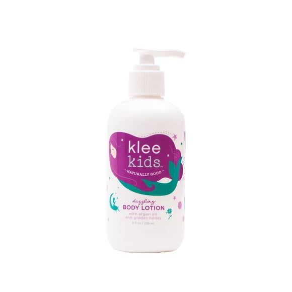 Luna Star Naturals Klee Kids Loción corporal deslumbrante con aceite de argán y miel (8 oz)