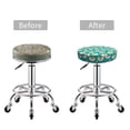 thumbnail image 3 of Uemuo Cute Shiba1 Pattern Round Bar Stool Seat Covers Washable Stool Cushion Slipcover Elastic Bar Chair Covers-14 inch, 3 of 7
