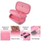thumbnail image 3 of Bolsa de cosméticos Unique Bargains, bolsa de maquillaje de viaje, organizador de brochas cosméticas, bolsa de almacenamiento para mujer, color rosa, 7.87 x 4.72 x 3.15 pulgadas, 3 of 7