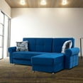 thumbnail image 5 of Paris Navy Reversible Sectional Sofa, 5 of 5