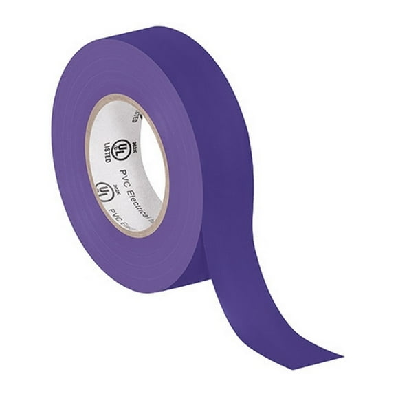 General Purpose Electrical Tape 3/4" X 20 Yard Purple (200 Roll/Case)