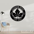 thumbnail image 2 of Handmadetneonsign Maple Leaf Metal Wall Art Light, Leaves Metal Sign Wall Decor, Nature Metal Decor, 2 of 5