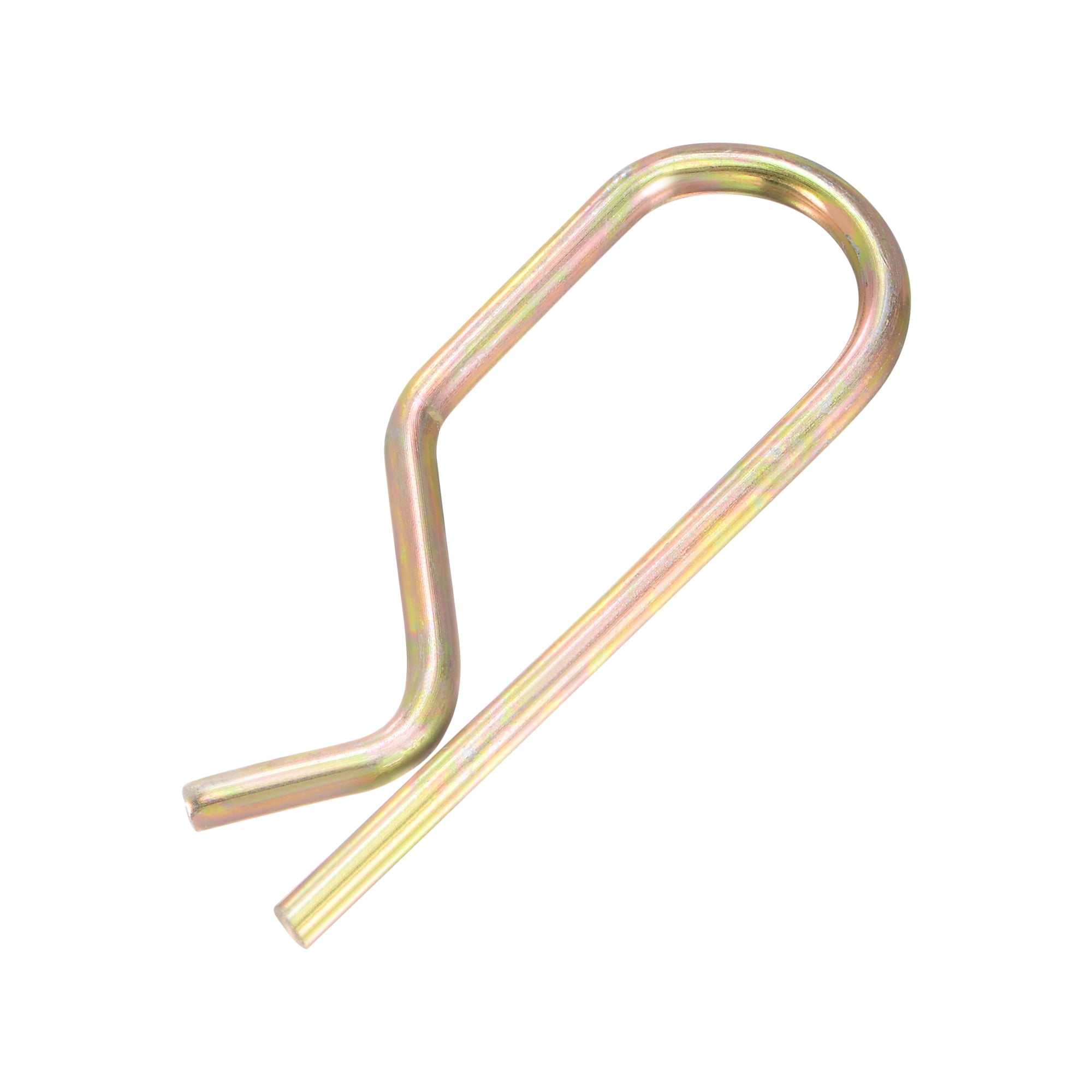 RClip Pins 3mm Wire,65mm Length R Shaped Spring Cotter Pin Color Zinc
