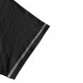 thumbnail image 5 of LpwkSSA Men Casual Round Neck Printing Pullover Fitness Sports Shorts Sleeves T Shirt Blouse Black L, 5 of 9