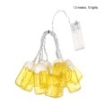 thumbnail image 5 of Injueey Cadena de luces ABS para copas de vino, Cable transparente elegante portátil, lámpara decorativa adorable para fiestas de Halloween Iluminación navideña 1.5 m 10 luces, 5 of 5