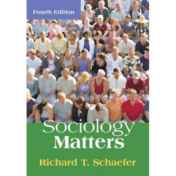 Pre-Owned Sociology Matters (Paperback) 0073404314 9780073404318