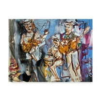 Trademark Fine Art 'New Orleans Musicians I' Canvas Art by Erin McGee Ferrell